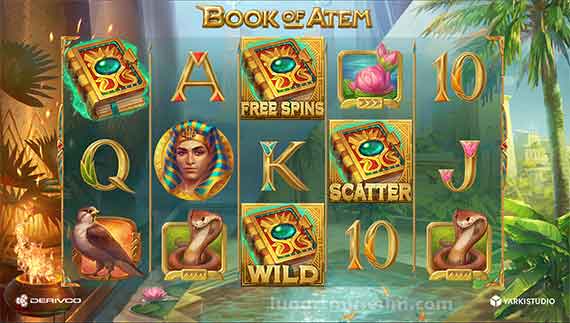 Papa Jackpot Slot Book of Atem 77 - All41Studios